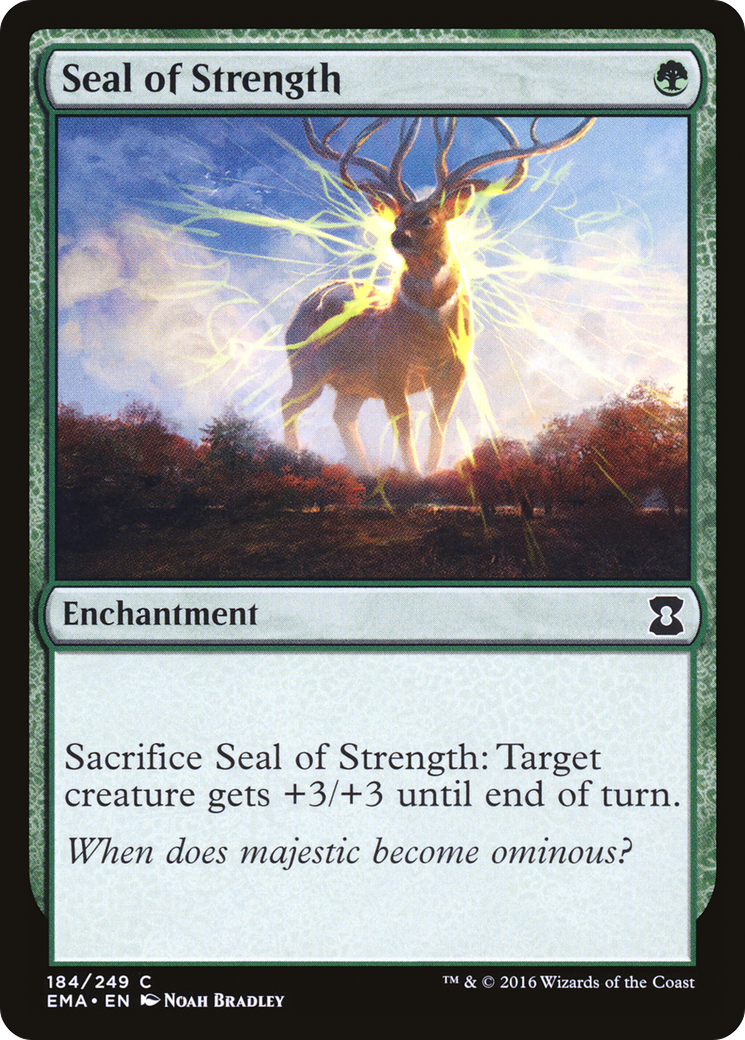 Seal of Strength [Eternal Masters] - The Mythic Store | 24h Order Processing