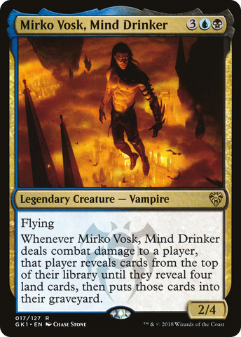 Mirko Vosk, Mind Drinker [Guilds of Ravnica Guild Kit] - The Mythic Store | 24h Order Processing