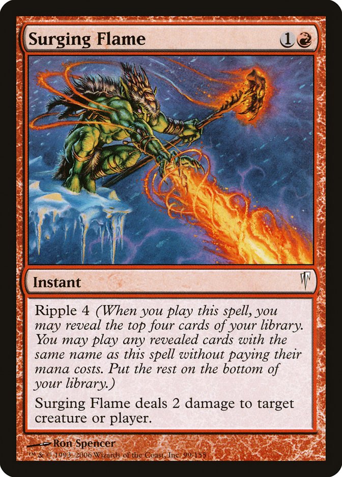Surging Flame [Coldsnap] - The Mythic Store | 24h Order Processing