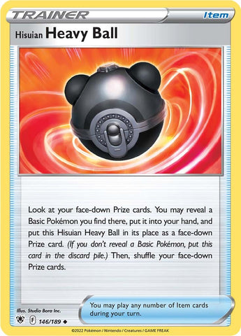 Hisuian Heavy Ball (146/189) [Sword & Shield: Astral Radiance] - The Mythic Store | 24h Order Processing
