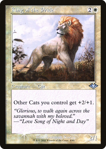 King of the Pride (Retro) [Modern Horizons] - The Mythic Store | 24h Order Processing