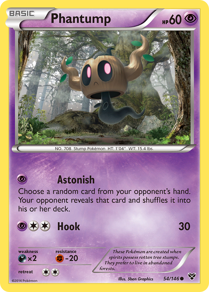Phantump (54/146) [XY: Base Set] - The Mythic Store | 24h Order Processing