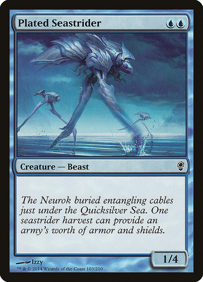 Plated Seastrider [Conspiracy] - The Mythic Store | 24h Order Processing