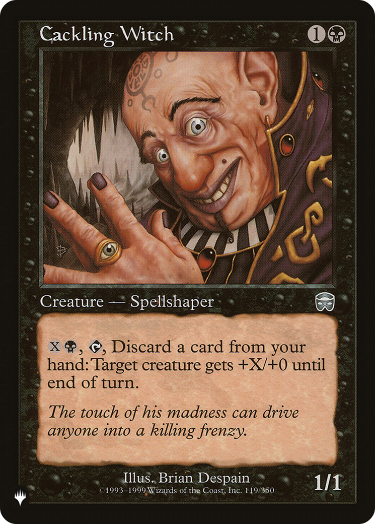Cackling Witch [The List] - The Mythic Store | 24h Order Processing