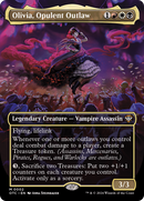 Olivia, Opulent Outlaw (Borderless) [Outlaws of Thunder Junction Commander] - The Mythic Store | 24h Order Processing