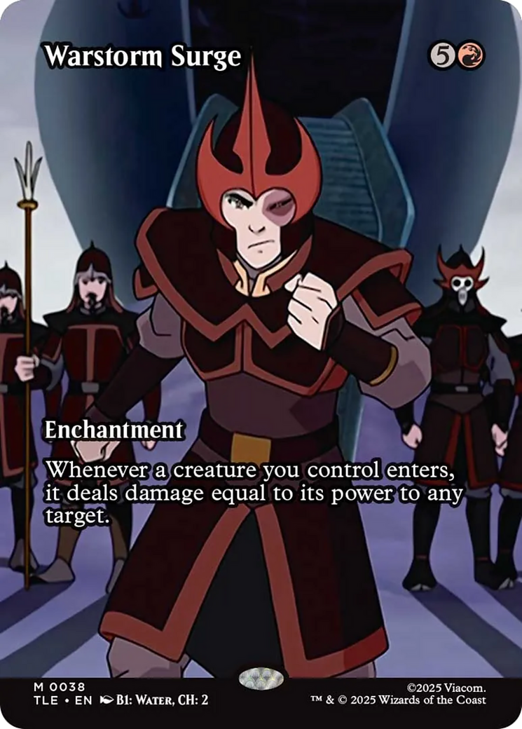 Warstorm Surge (Borderless) [Avatar: The Last Airbender: Eternal-Legal] - The Mythic Store | 24h Order Processing