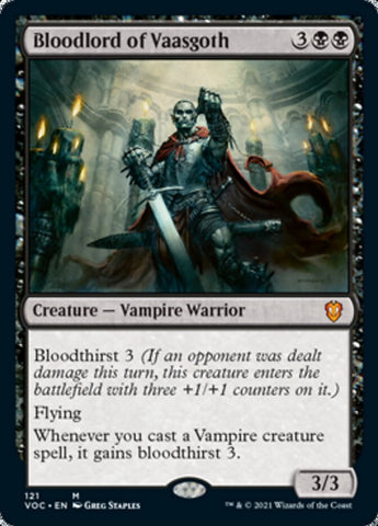 Bloodlord of Vaasgoth [Innistrad: Crimson Vow Commander] - The Mythic Store | 24h Order Processing