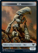 Myr // Pilot Double-Sided Token [Kamigawa: Neon Dynasty Commander Tokens] - The Mythic Store | 24h Order Processing
