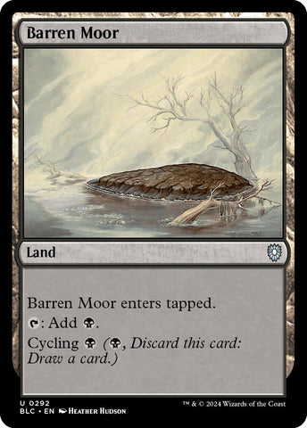 Barren Moor [Bloomburrow Commander] - The Mythic Store | 24h Order Processing