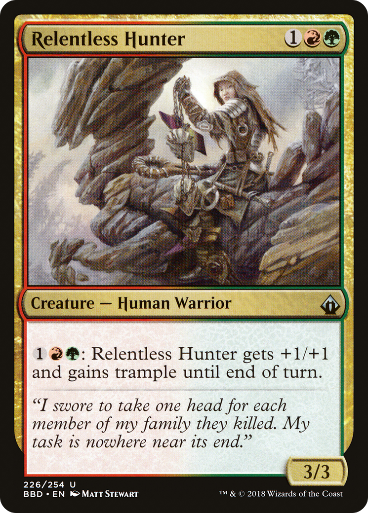 Relentless Hunter [Battlebond] - The Mythic Store | 24h Order Processing