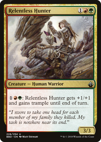 Relentless Hunter [Battlebond] - The Mythic Store | 24h Order Processing