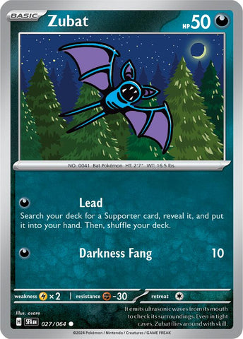 Zubat (027/064) [Scarlet & Violet: Shrouded Fable] - The Mythic Store | 24h Order Processing
