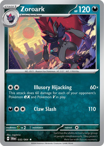 Zoroark (032/064) [Scarlet & Violet: Shrouded Fable] - The Mythic Store | 24h Order Processing