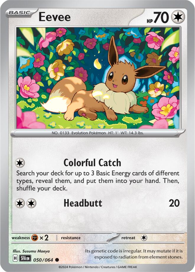 Eevee (050/064) [Scarlet & Violet: Shrouded Fable] - The Mythic Store | 24h Order Processing