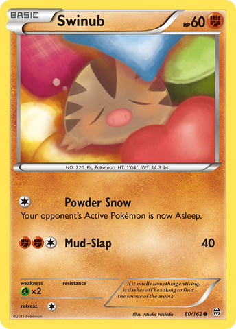 Swinub (80/162) [XY: BREAKthrough] - The Mythic Store | 24h Order Processing
