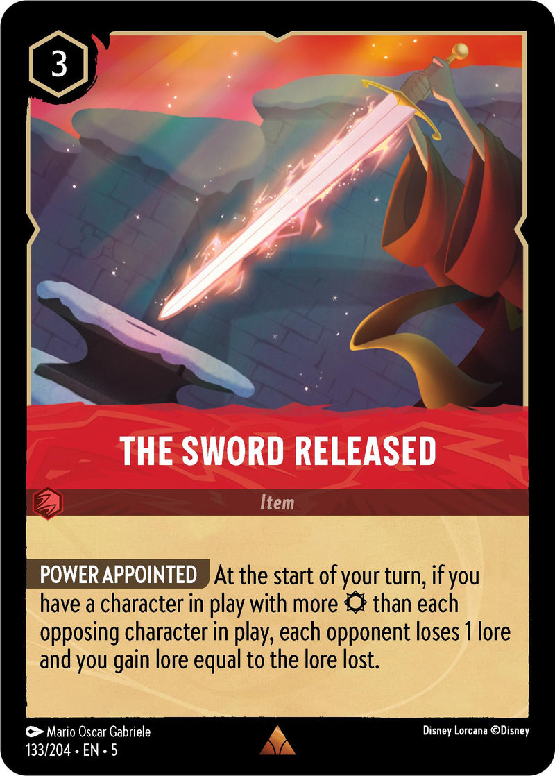 The Sword Released (133/204) [Shimmering Skies] - The Mythic Store | 24h Order Processing