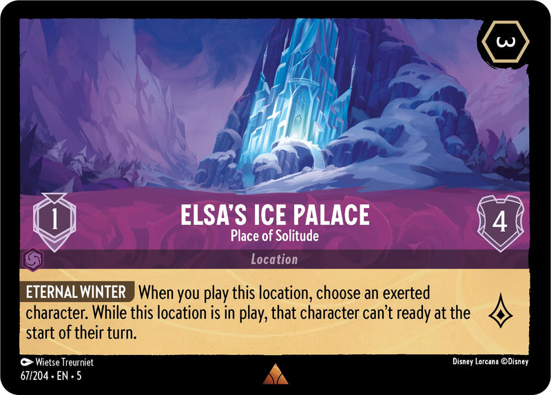 Elsa's Ice Palace - Place of Solitude (67/204) [Shimmering Skies] - The Mythic Store | 24h Order Processing