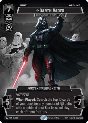 Darth Vader - Commanding the First Legion (2024 Convention Exclusive) (002/006) [Miscellaneous] - The Mythic Store | 24h Order Processing