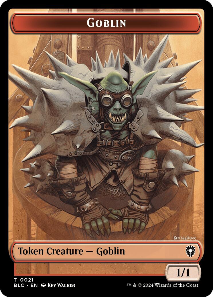 Goblin // Thopter Double-Sided Token [Bloomburrow Commander Tokens] - The Mythic Store | 24h Order Processing