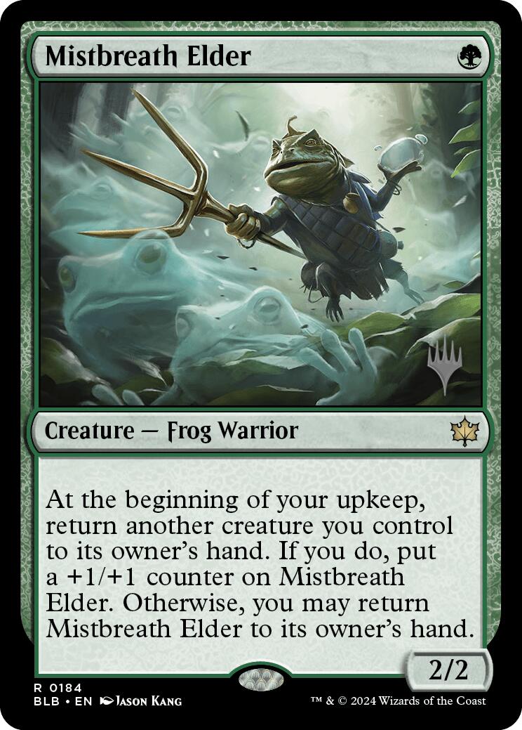 Mistbreath Elder (Promo Pack) [Bloomburrow Promos] - The Mythic Store | 24h Order Processing