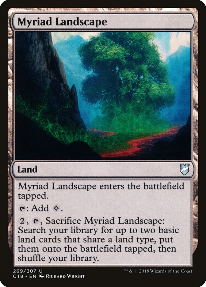 Myriad Landscape [Commander 2018] - The Mythic Store | 24h Order Processing