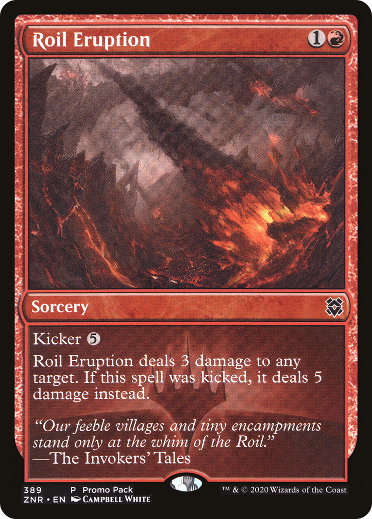 Roil Eruption (Promo Pack) [Zendikar Rising Promos] - The Mythic Store | 24h Order Processing
