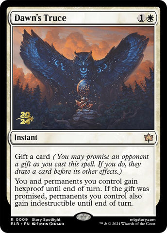 Dawn's Truce [Bloomburrow Prerelease Promos] - The Mythic Store | 24h Order Processing