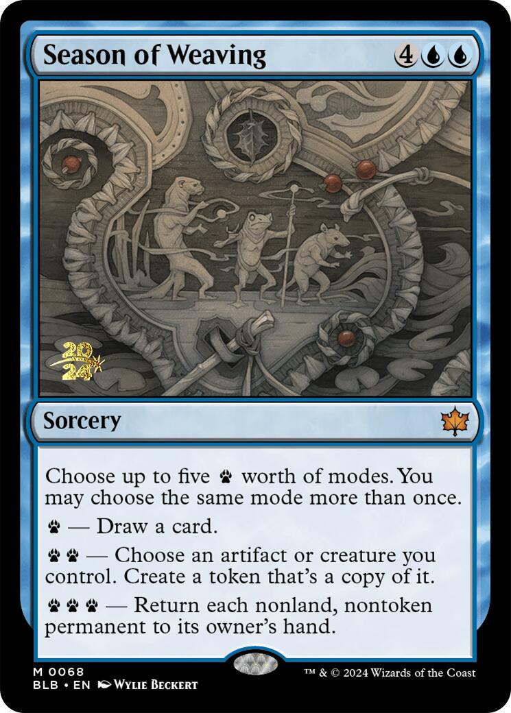 Season of Weaving [Bloomburrow Prerelease Promos] - The Mythic Store | 24h Order Processing