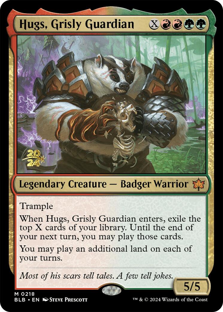 Hugs, Grisly Guardian [Bloomburrow Prerelease Promos] - The Mythic Store | 24h Order Processing