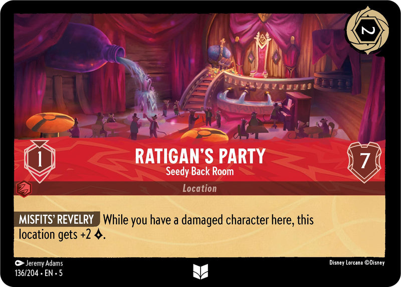 Ratigan's Party - Seedy Back Room (136/204) [Shimmering Skies] - The Mythic Store | 24h Order Processing