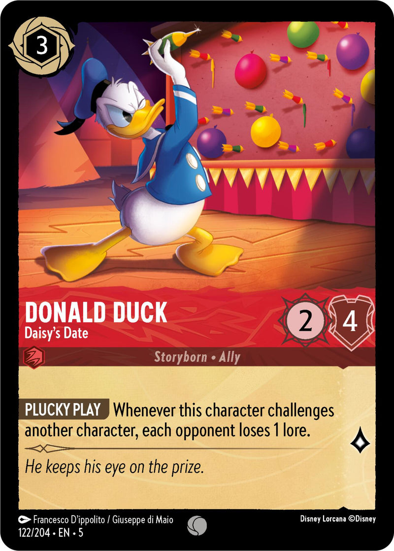 Donald Duck - Daisy's Date (122/204) [Shimmering Skies] - The Mythic Store | 24h Order Processing