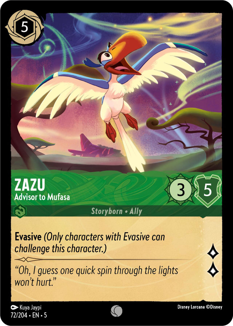 Zazu - Advisor to Mufasa (72/204) [Shimmering Skies] - The Mythic Store | 24h Order Processing