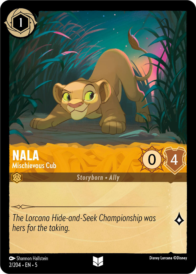 Nala - Mischievous Cub (2/204) [Shimmering Skies] - The Mythic Store | 24h Order Processing