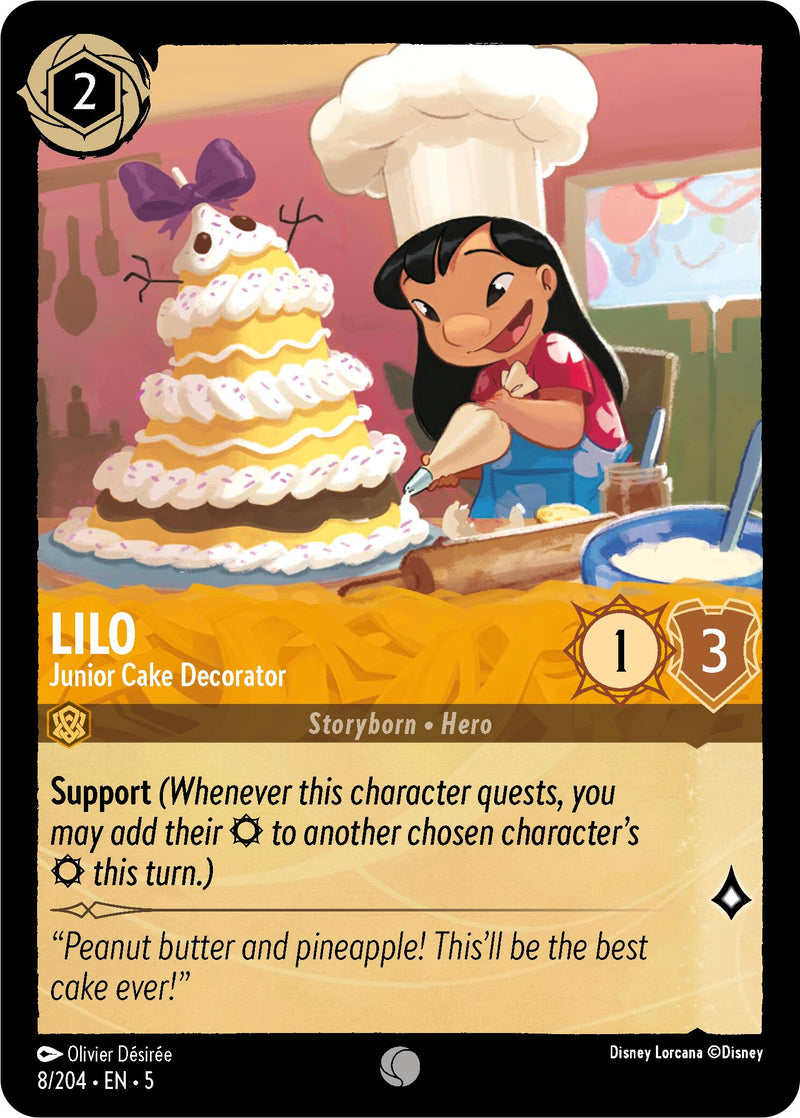 Lilo - Junior Cake Decorator (8/204) [Shimmering Skies] - The Mythic Store | 24h Order Processing