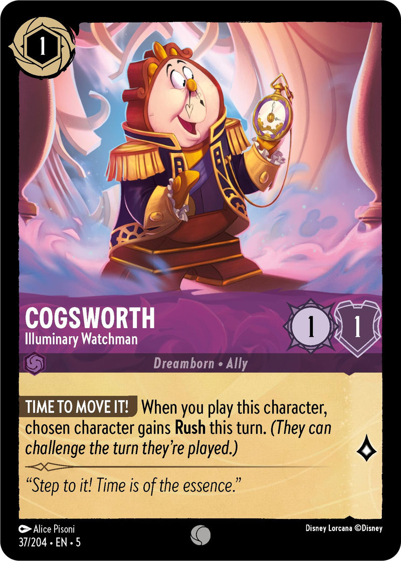 Cogsworth - Illuminary Watchman (37/204) [Shimmering Skies] - The Mythic Store | 24h Order Processing