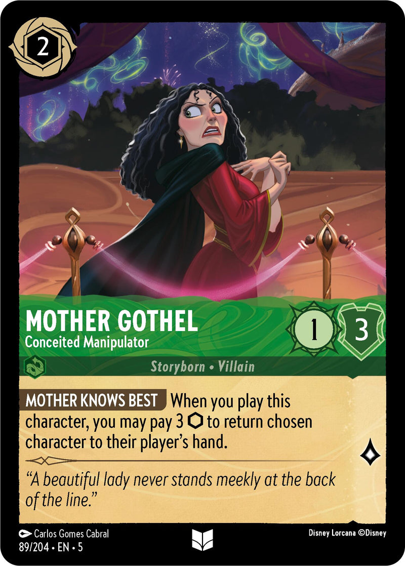 Mother Gothel - Conceited Manipulator (89/204) [Shimmering Skies] - The Mythic Store | 24h Order Processing