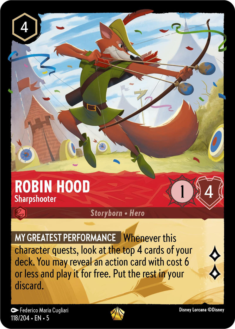 Robin Hood - Sharpshooter (118/204) [Shimmering Skies] - The Mythic Store | 24h Order Processing