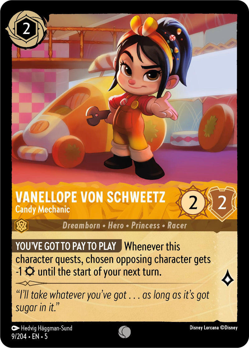 Vanellope von Schweetz - Candy Mechanic (9/204) [Shimmering Skies] - The Mythic Store | 24h Order Processing