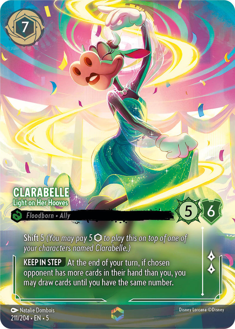 Clarabelle - Light on Her Hooves (Enchanted) (211/204) [Shimmering Skies] - The Mythic Store | 24h Order Processing