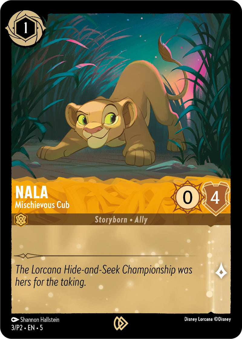 Nala - Mischievous Cub (3) [Promo Cards] - The Mythic Store | 24h Order Processing