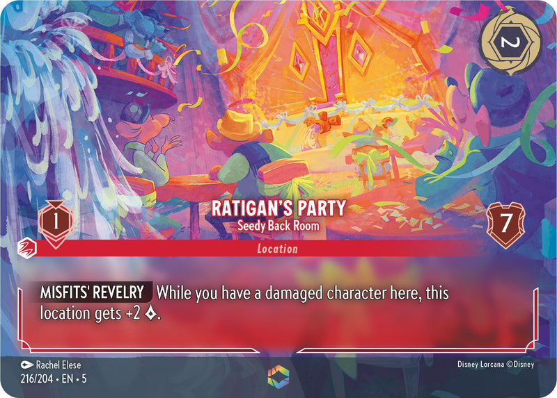 Ratigan's Party - Seedy Back Room (Enchanted) (216/204) [Shimmering Skies] - The Mythic Store | 24h Order Processing