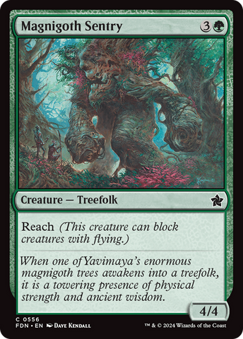 Magnigoth Sentry [Foundations] - The Mythic Store | 24h Order Processing