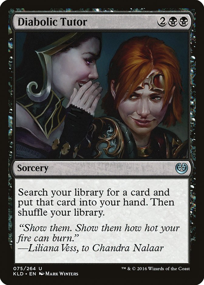 Diabolic Tutor [Kaladesh] - The Mythic Store | 24h Order Processing