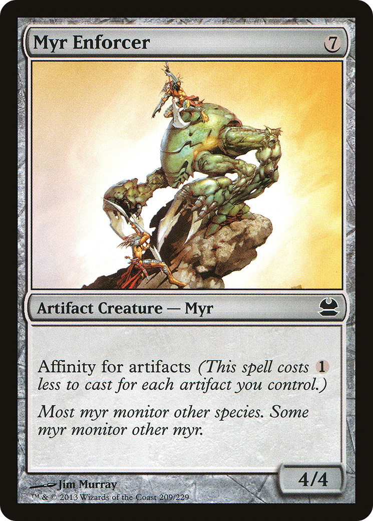 Myr Enforcer [Modern Masters] - The Mythic Store | 24h Order Processing