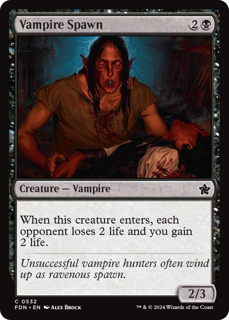 Vampires Deck Theme Card [Foundations] - The Mythic Store | 24h Order Processing