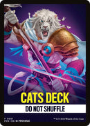 Cats Deck Theme Card [Foundations Tokens] - The Mythic Store | 24h Order Processing