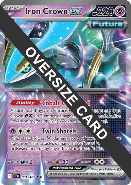 Iron Crown ex (081) (Jumbo Card) [Scarlet & Violet: Black Star Promos] - The Mythic Store | 24h Order Processing