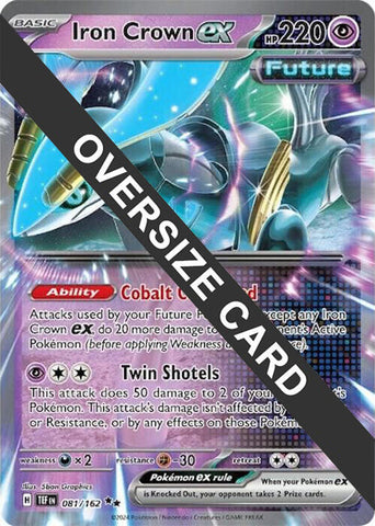 Iron Crown ex (081) (Jumbo Card) [Scarlet & Violet: Black Star Promos] - The Mythic Store | 24h Order Processing