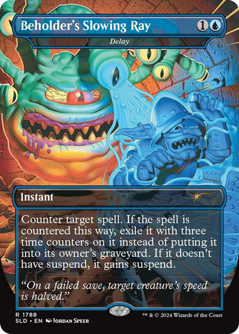 Beholder's Slowing Ray - Delay [Secret Lair Drop Series] - The Mythic Store | 24h Order Processing