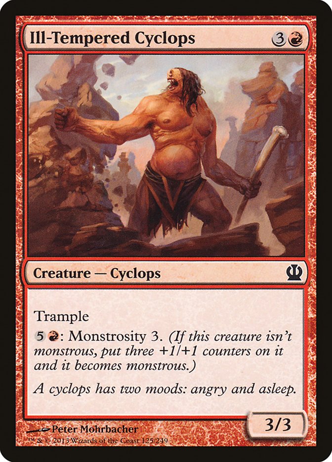 Ill-Tempered Cyclops [Theros] - The Mythic Store | 24h Order Processing